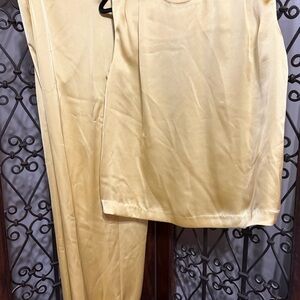 Alfani Gold Pantsuit